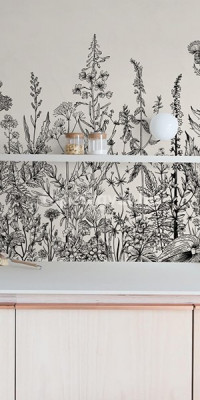 Konyhai mintás tapéta TKM134