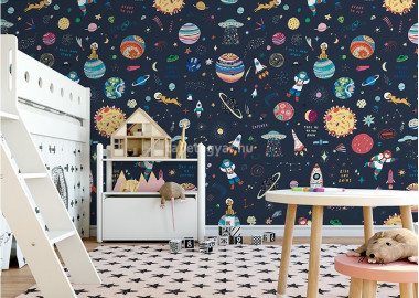 Gyerektapéta -Cosmos
