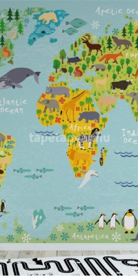 Térképes tapéták GYT025