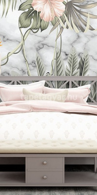 Design tapéta -Marble kakadu