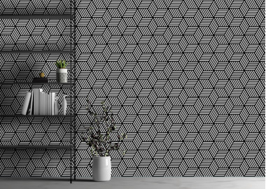 Modern mintás tapéta TMM077