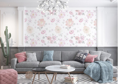 Virágos tapéta TVS180