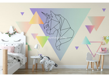 Gyerektapéta unicorn