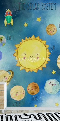 Gyerektapéta universe