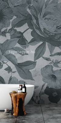 Design tapéta malva szürke