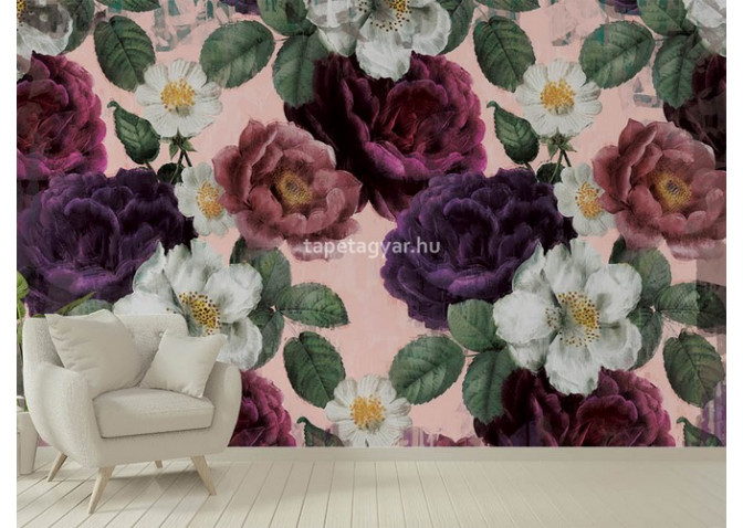 Design tapéta romantic florals