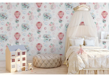 Gyerektapéta Balloon girl