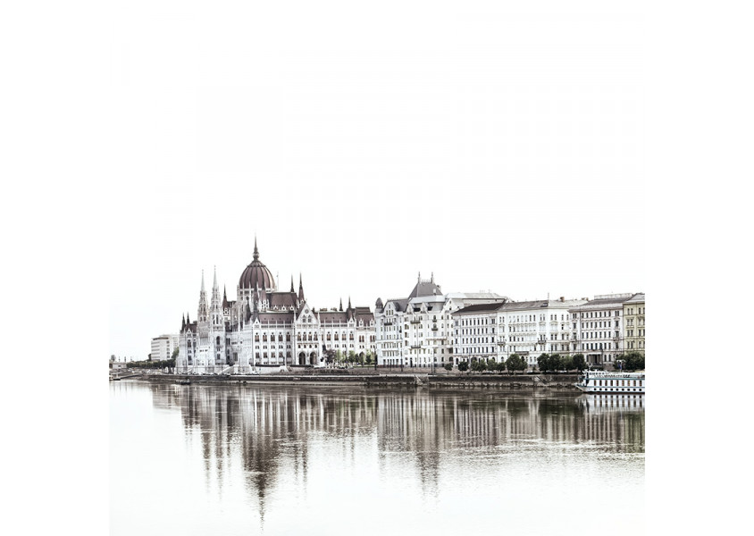 Budapest monokróm 08-vászonkép