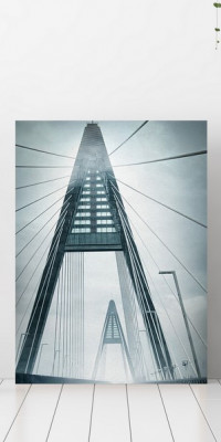 Budapest monokróm 07-vászonkép