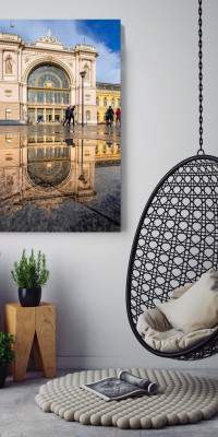 Tócsák tükrében - Budapest - 11 - vászonkép