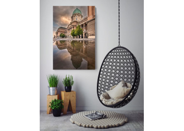 Tócsák tükrében - Budapest - 17 - vászonkép