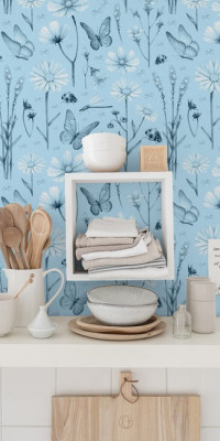 Konyhai mintás tapéta TKM016