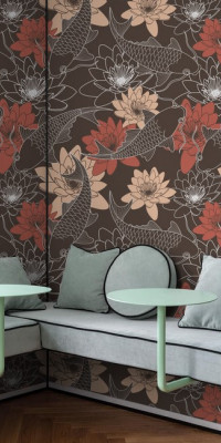 Konyhai mintás tapéta TKM035