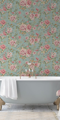 Virágos tapéta TVS019