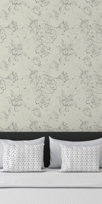 Virágos tapéta TVS046