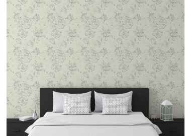 Virágos tapéta TVS046