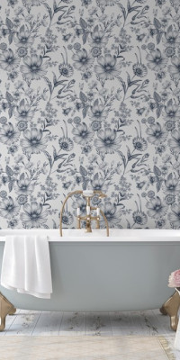 Virágos tapéta TVS085