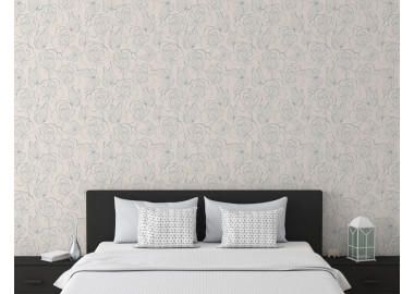 Virágos tapéta TVS096