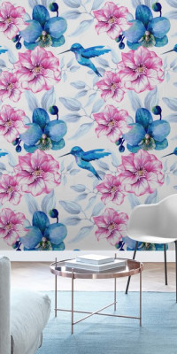 Virágos tapéta TVS133