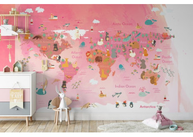 Térképes tapéták GYT002