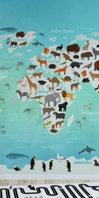 Térképes tapéták GYT007