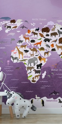 Térképes tapéták GYT008